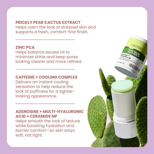 ✨CACTOX Baume multi-usages Pores affinés