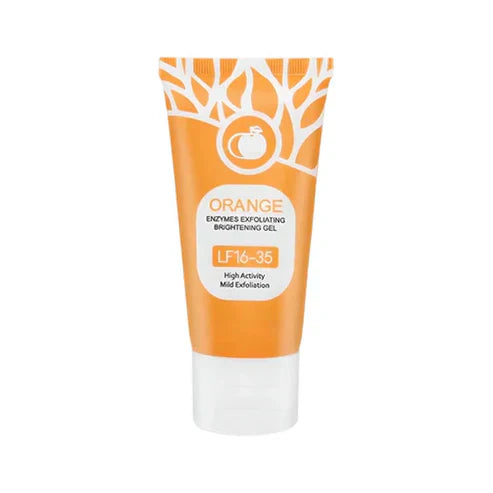 Gel exfoliant enzymatique à l'orange