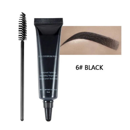Long-lasting Waterproof Smudge-proof Liquid Eyebrow Gel/Tint