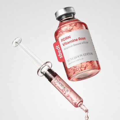 Ampoule coréenne PDRN aux vitamines booster d’éclat