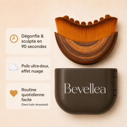Brosse lymphatique pour le visage