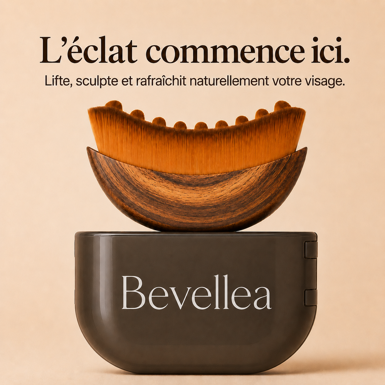 Brosse lymphatique pour le visage