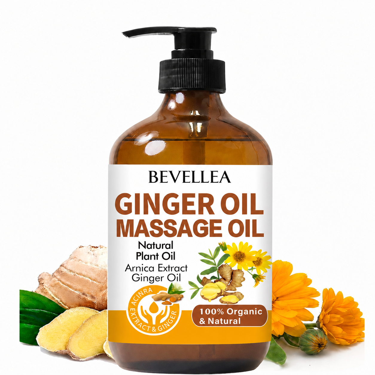 Bevellea Lymphatic Drainage Massage Oil