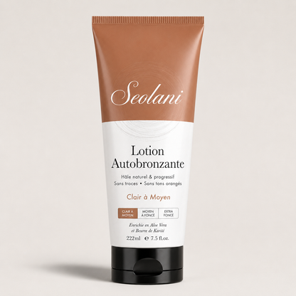 Lotion Autobronzante Corps | Crème de Bronzage Sans Soleil Naturelle