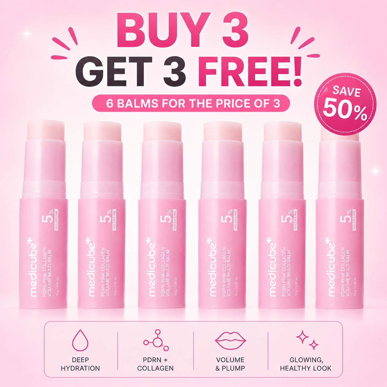 PDRN Pink Collagen Volume Multi Balm