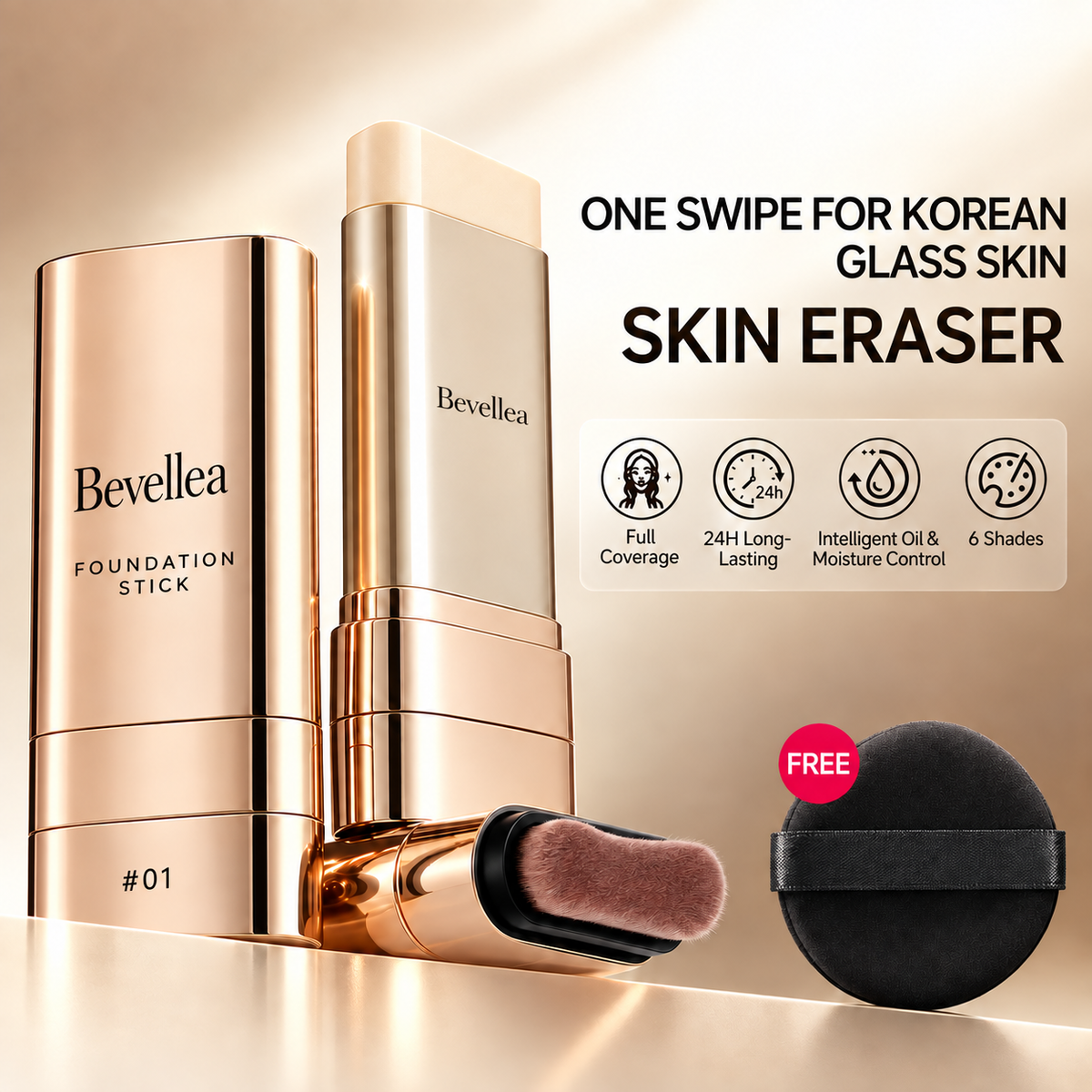 Luminous Dual-Ended Concealer Foundation Stick