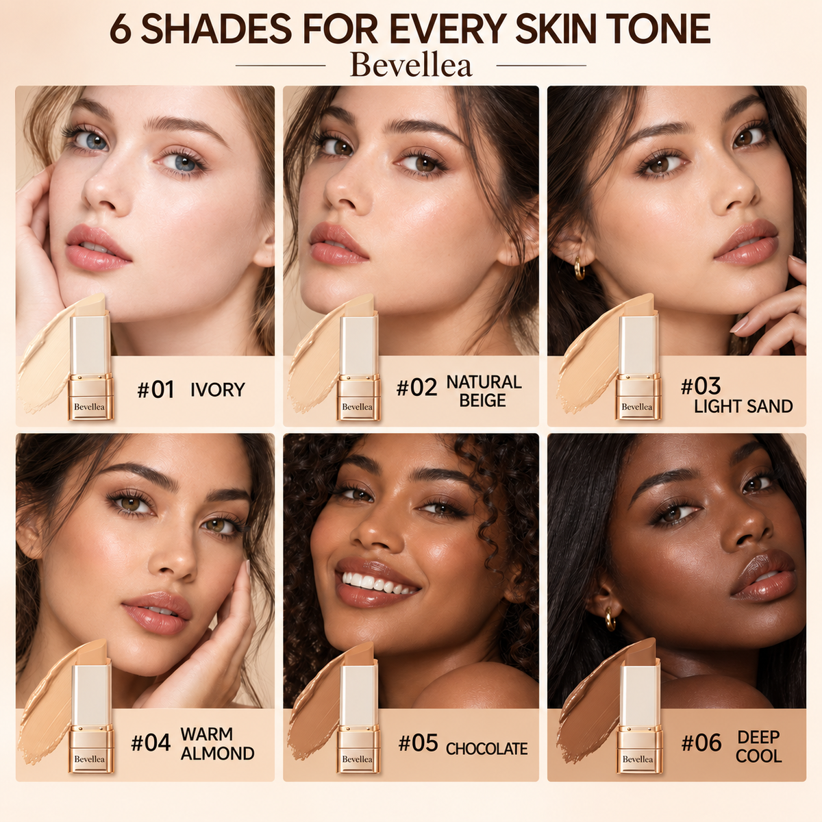 Luminous Dual-Ended Concealer Foundation Stick