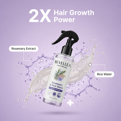 Rosemary + Rice Water Spray
